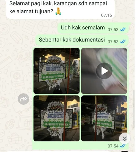 Pengiriman Papan Bunga Selamat Sitiluhur Gembong