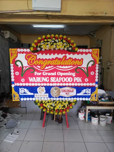 Papan Bunga Ucapan Selamat Sitiluhur Gembong